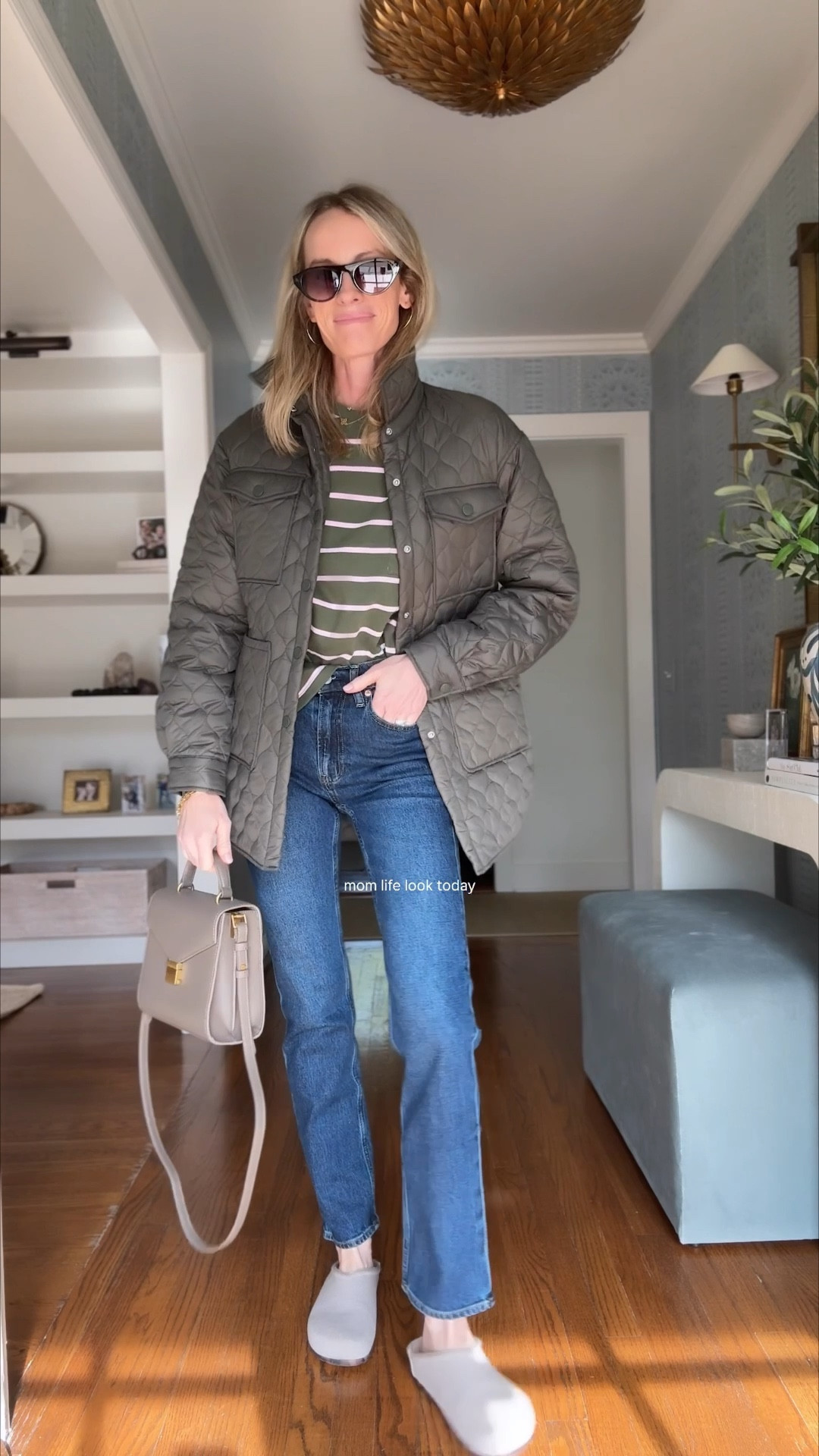 Size small jacket / size large shirt / size 26 jeans 