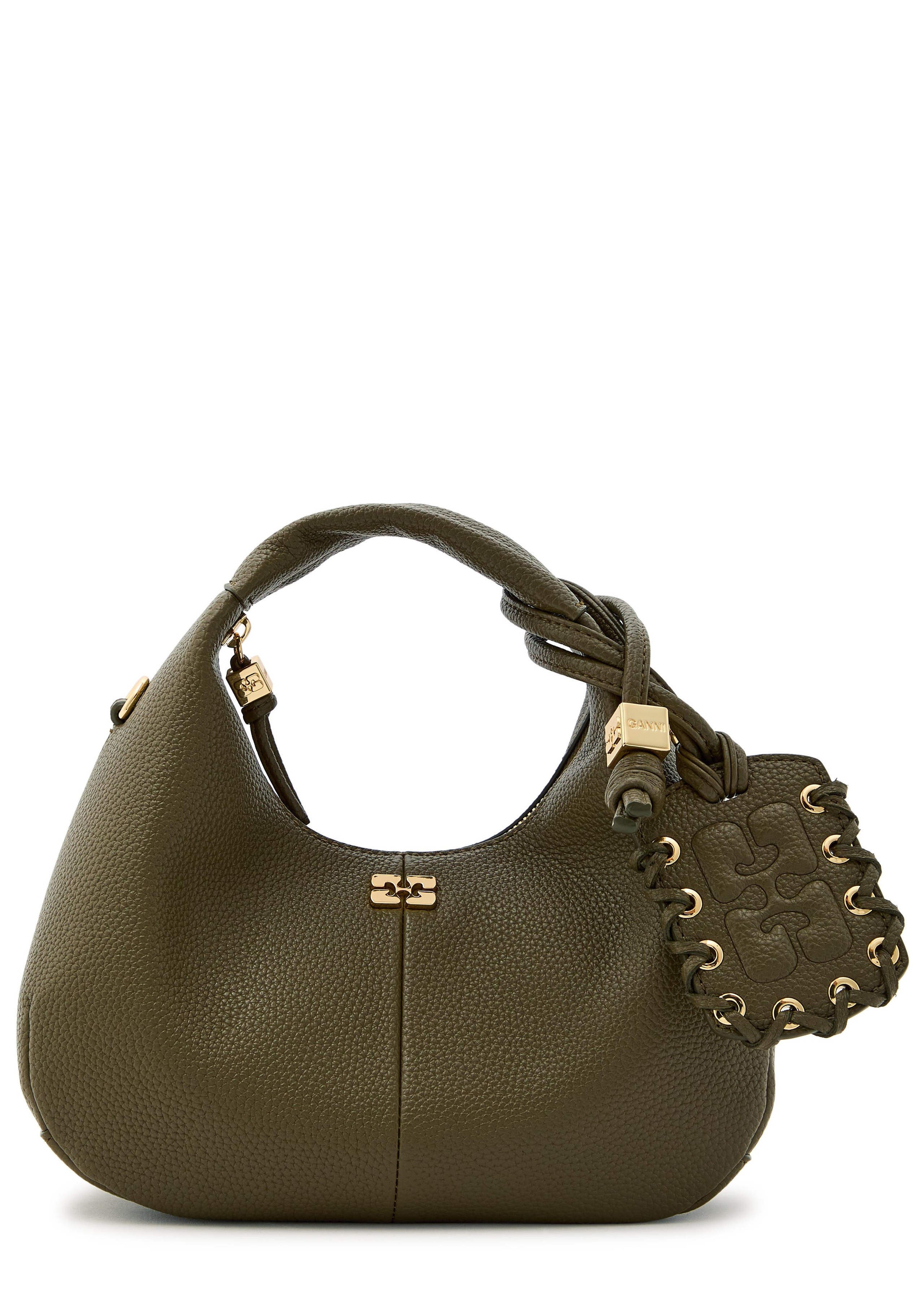Hobo mini grained leather top handle bag | Harvey Nichols
