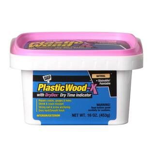 DAP Plastic Wood-X with DryDex 16 oz. All-Purpose Wood Filler 00542 - The Home Depot | The Home Depot