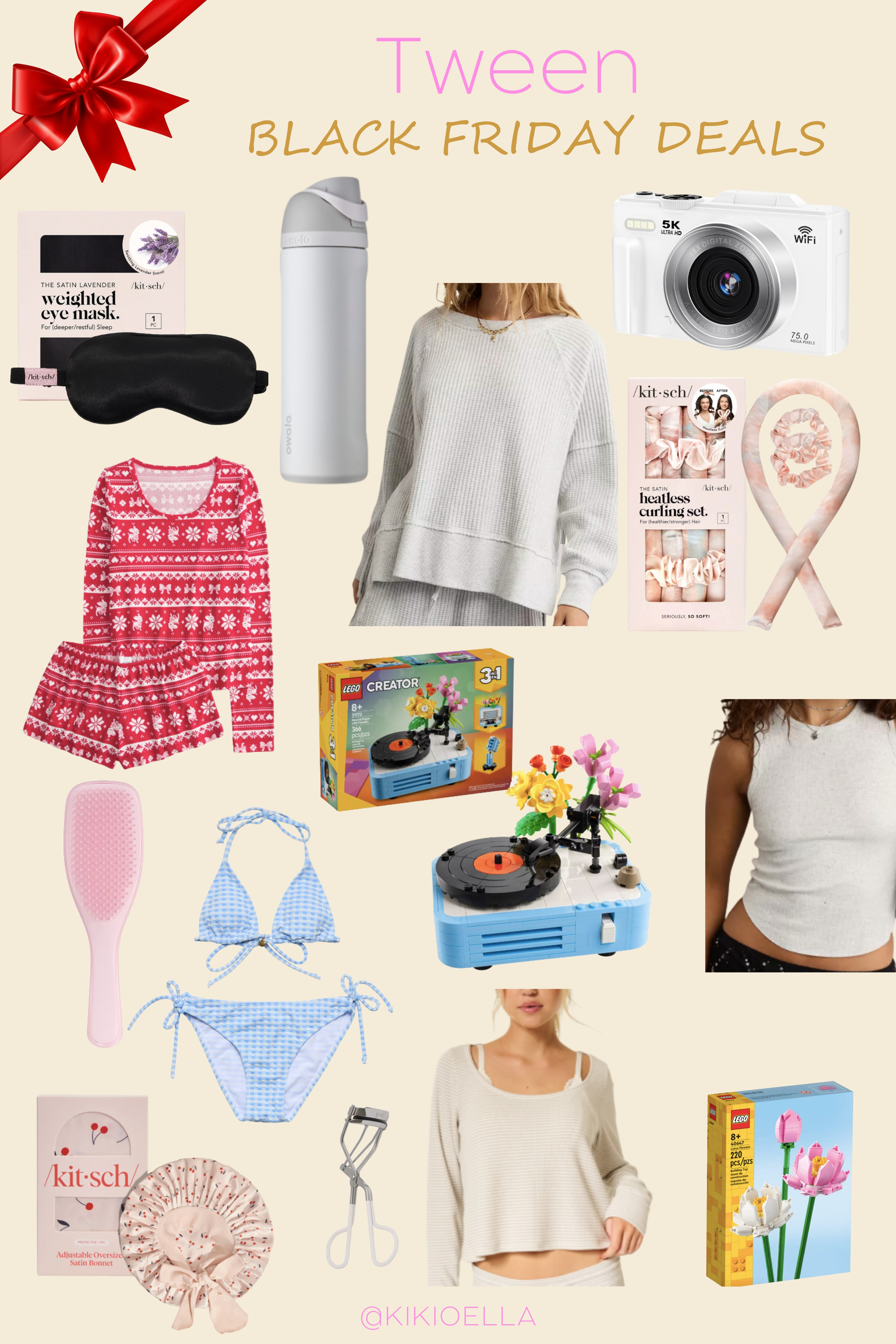 Tween Black Friday Deals 🎀🖤
I pulled the cutest + most giftable tween finds for Black Friday — cozy sets, hair tools, sleep essentials, Lego sets, cameras, and the little things our girls are obsessed with right now.

Everything is on sale today (some up to 50% off), and I kept it simple so you can scroll without thinking.
Perfect for stocking stuffers, holiday outfits, or just refreshing their everyday staples 🤍✨

Tap anything you love to shop — happy Black Friday, girl-mamas 🧸🎀

#tweenfashion #tweenchristmasgifts #blackfridaydeals 

 

#LTKCyberWeek #LTKHoliday #LTKKids