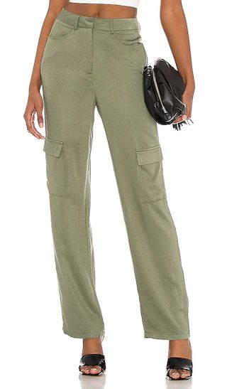 Mae Cargo Pant in Olive | Revolve Clothing (Global)