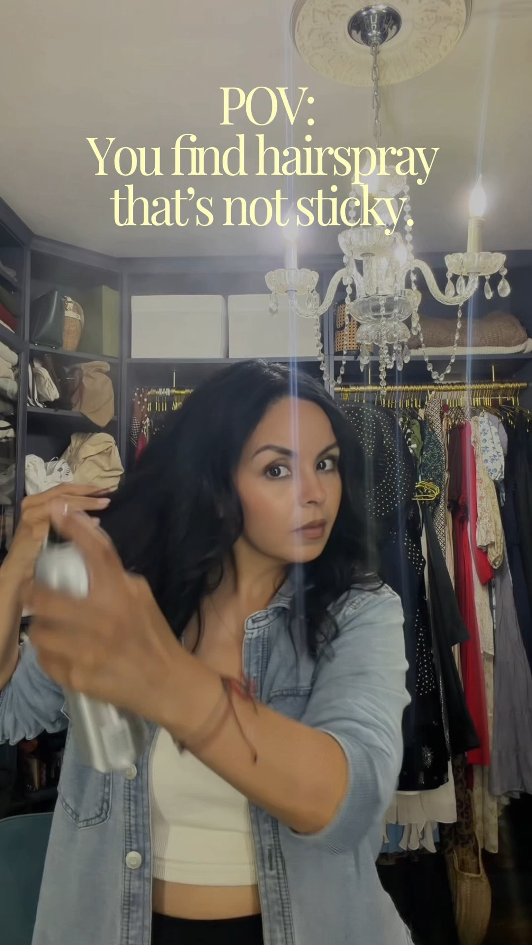 I love a good hairspray that holds without the sticky residue. style on steroids does just that! It adds texture, volume, and style without the bad stuff. ￼

#LTKgrwm