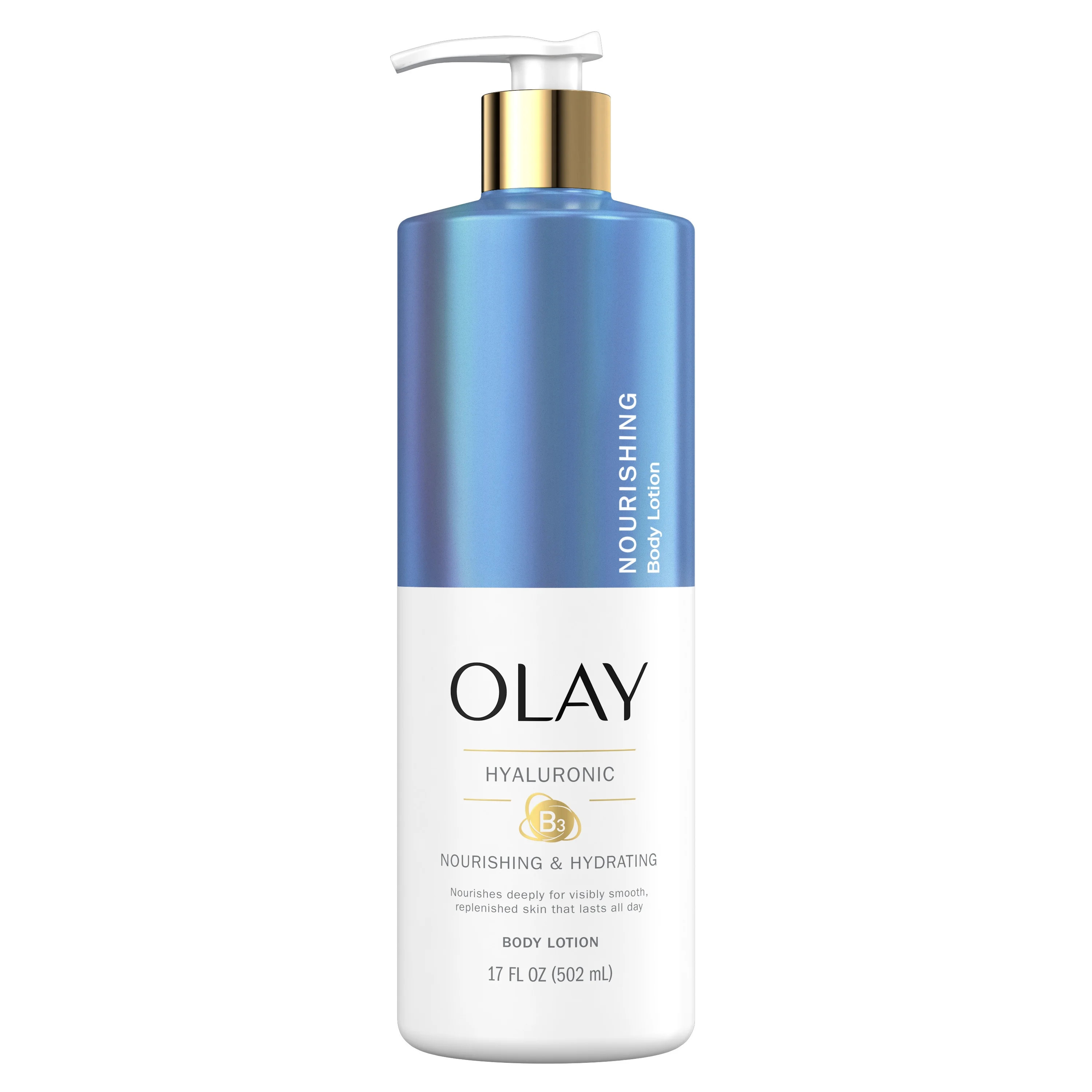 Olay Nourishing & Hydrating Body Lotion with Hyaluronic Acid, 17 fl oz | Walmart (US)