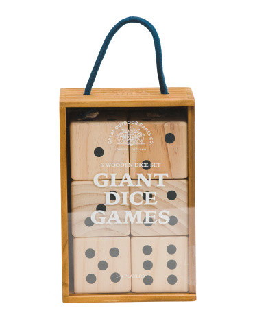 Classic Giant Dice Game Set | TJ Maxx
