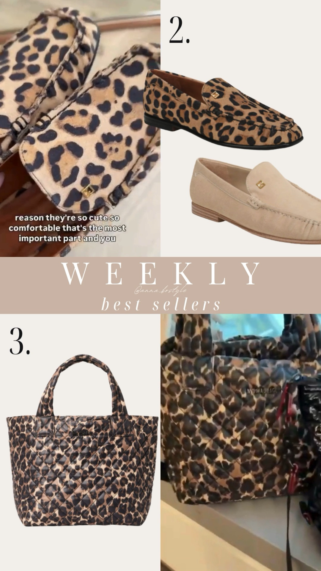 Weekly best sellers, confy loafers, leopard pring bag, mz wallace bag, annabrstyle.

#LTKOver40