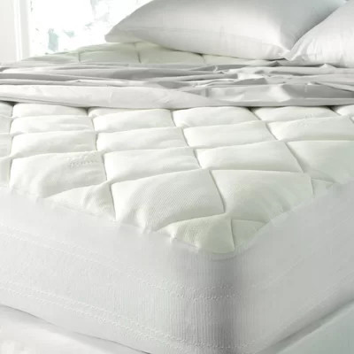 Extra Deep & Plush Rest-Fill Down Alternative Bamboo Blend Mattress Pad with Quiet Bottom | Wayfair North America