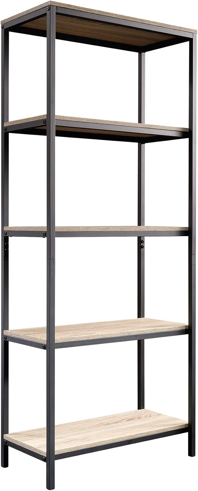 Sauder North Avenue Tall Bookcase/Bookshelf, for TVs up to 36", Charter Oak | Amazon (US)
