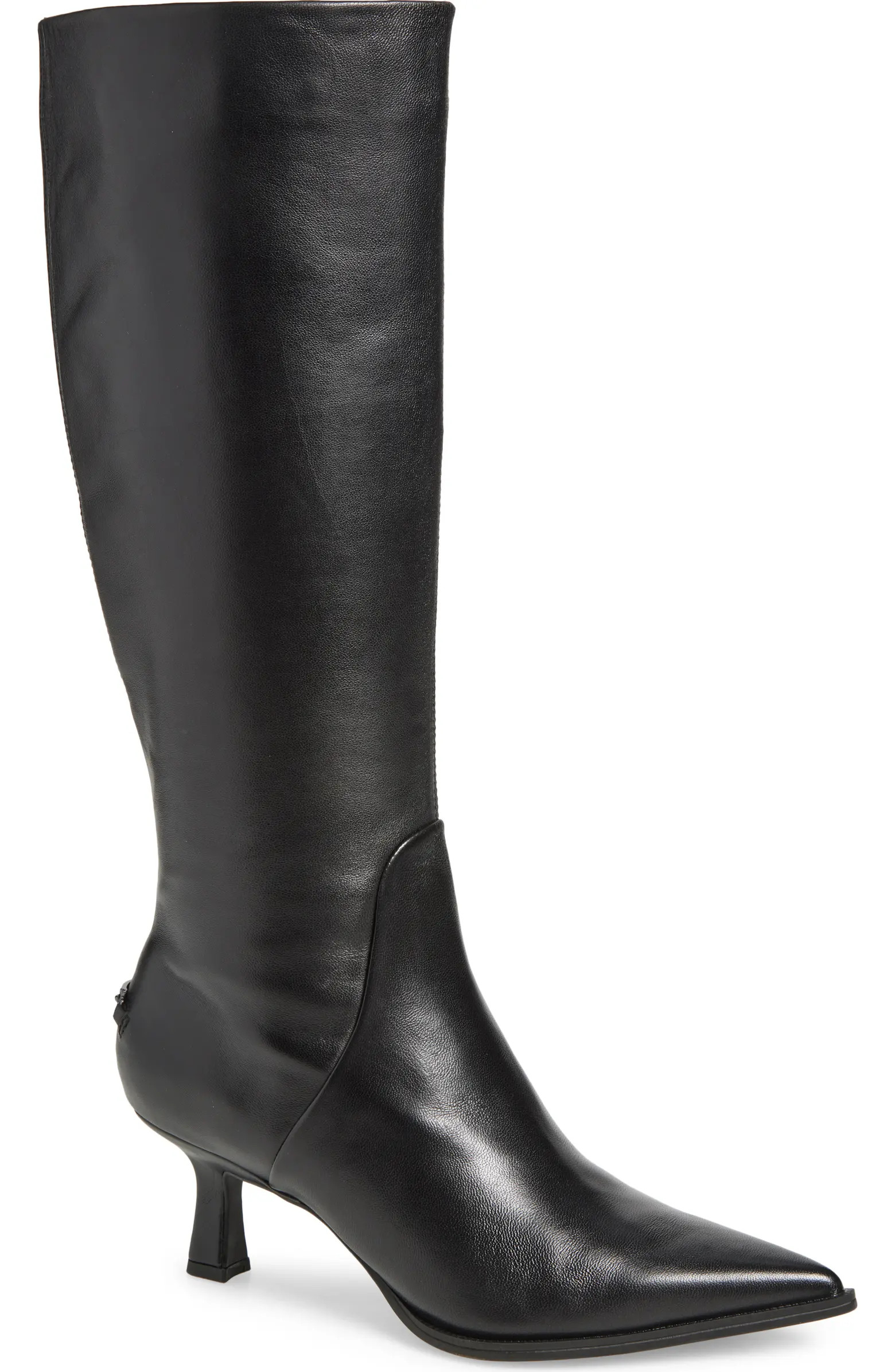 Yulia Pointy Toe Knee High Boot (Women) | Nordstrom