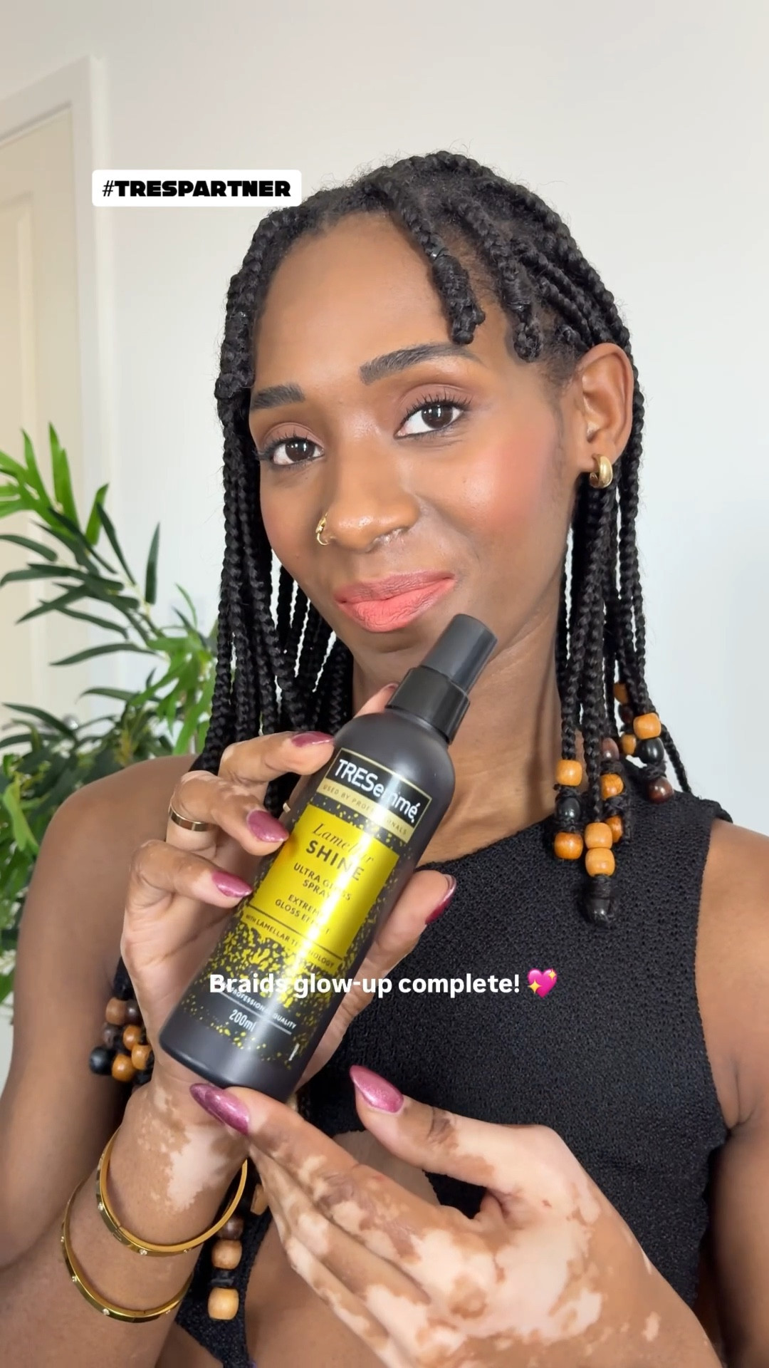 Braids refresh day with @TresemmeUK 💖 Lamellar Shine Ultra‑Gloss Spray *AD











#TRESidents  #TRESFAVES
#BraidsRefresh #HairCareRoutine #TRESemmé 

#LTKuk #LTKbeauty