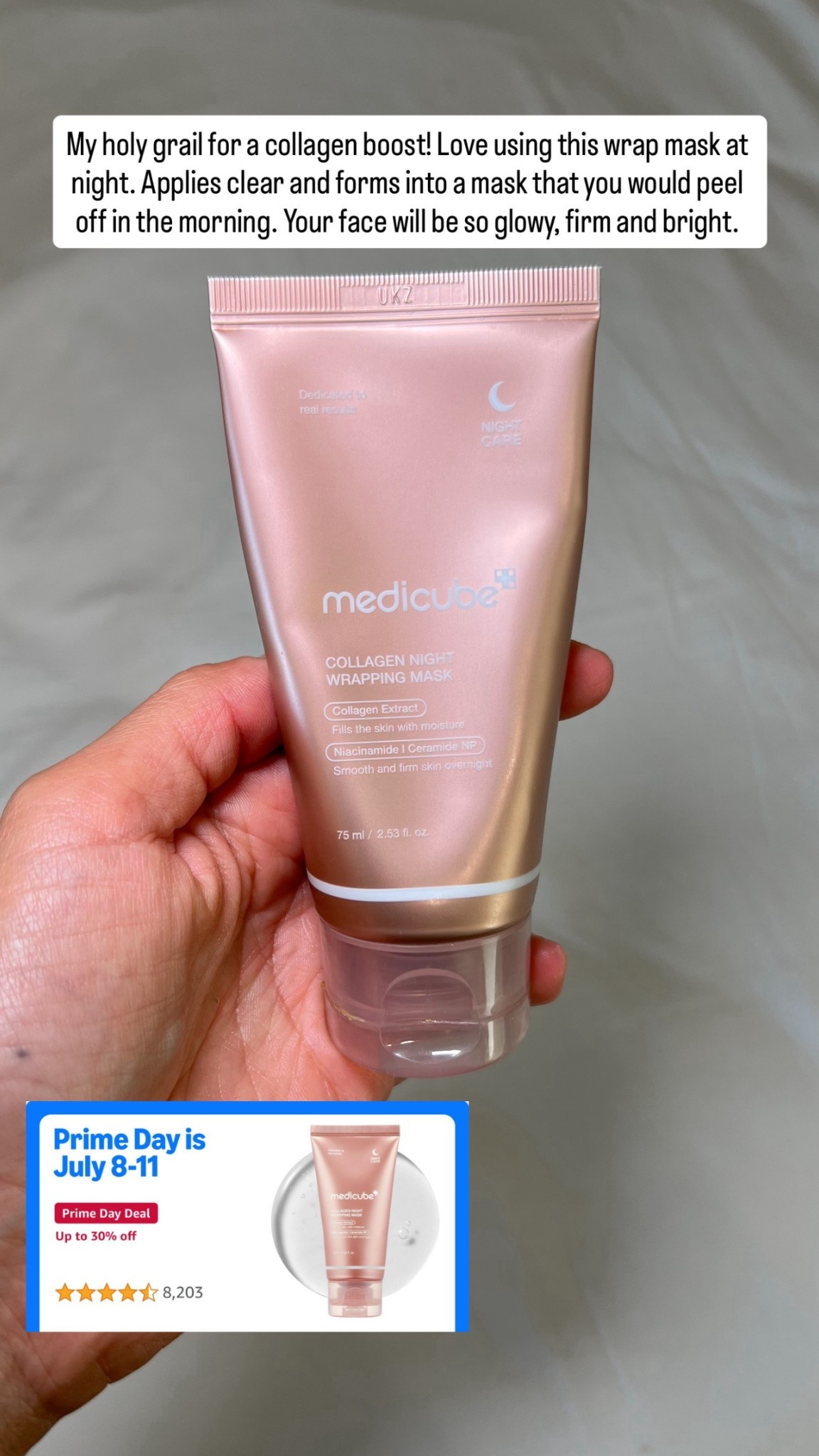 Collagen over night gel 

#LTKSaleAlert #LTKBeauty #LTKFindsUnder50