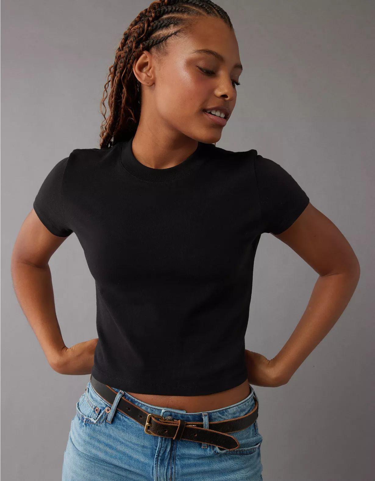 AE Cropped T-Shirt | American Eagle Outfitters (US & CA)