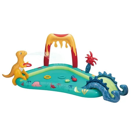 Bluescape Dino Play Center, Inflatable Pool Game & Toys, Age 2 & up, Unisex | Walmart (US)