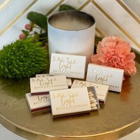 Custom Logo Matchboxes, Personalized Corporate Match Boxes, Printed Matches, Foil Matchbook, Matchbox Wedding Favors | Etsy (US)