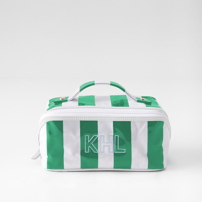 Clear Coated Diamond Cosmetic Pouch | Mark and Graham