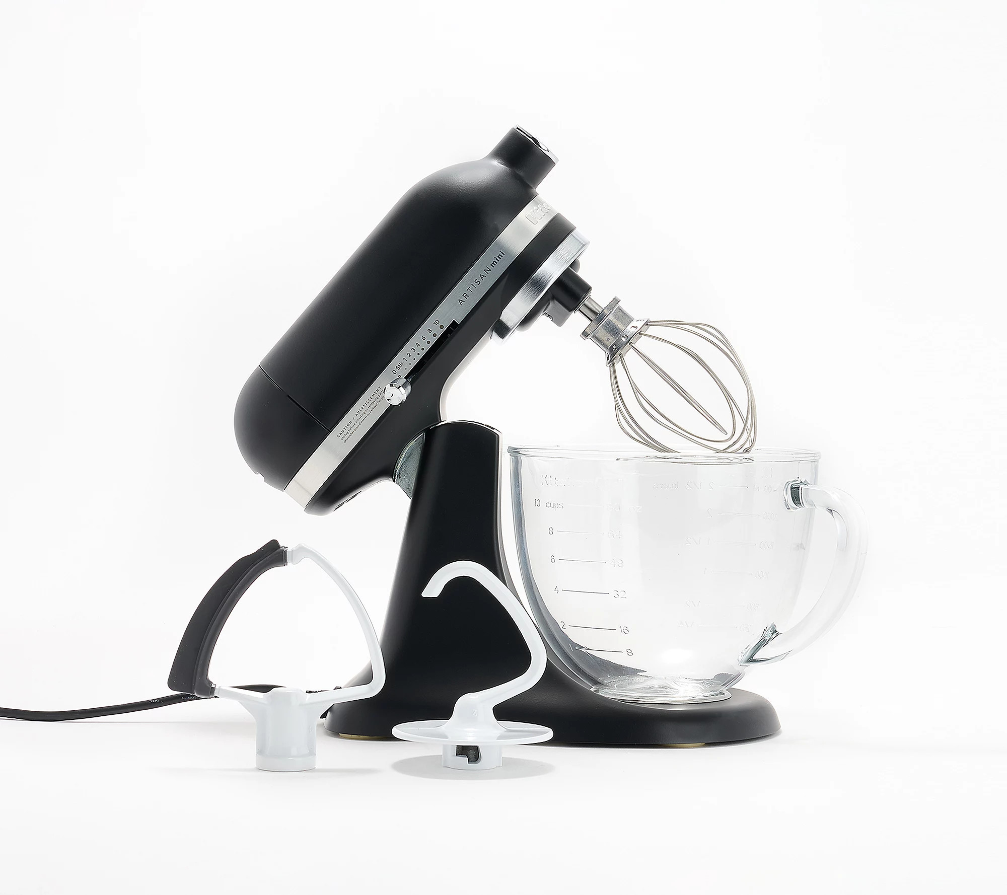 KitchenAid Artisan Mini 3.5-qt Stand Mixer w/ Glass Bowl | QVC