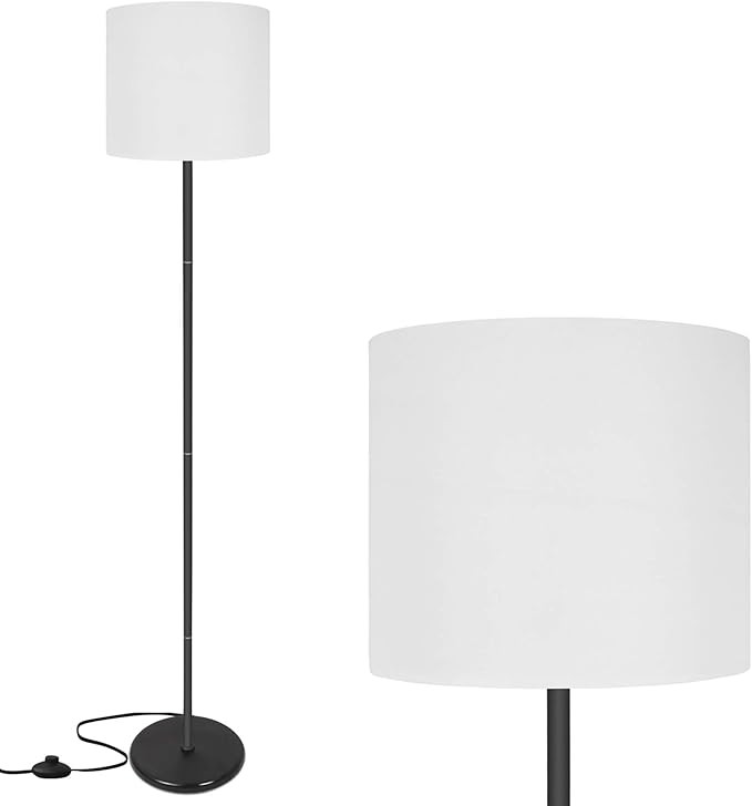 LED Floor Lamp Simple Design, Modern Floor Lamp with Shade, Floor Lamps for Living Room Bedroom O... | Amazon (US)