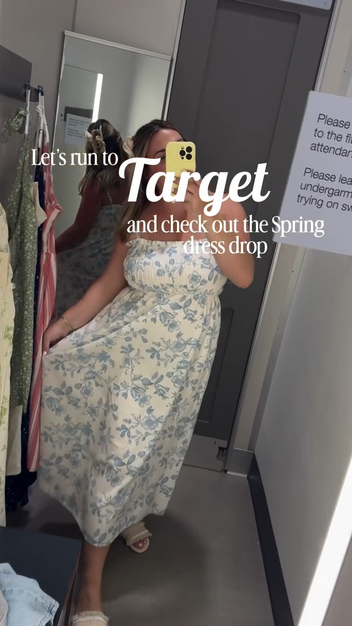 Spring dress drop at Target has alll the fun florals and colors!

Which one is your fav? 

Comment DRESS below to get the links sent right away to your inbox 💌

#targetfinds #target #targetshopping #dresses #findsunder50 fashion finds, affordable fashion, Mom style, target, target shopping