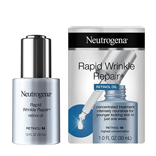 Neutrogena Rapid Wrinkle Repair Face Oil Retinol Serum, Lightweight Anti Wrinkle Serum for Face, Dar | Amazon (US)