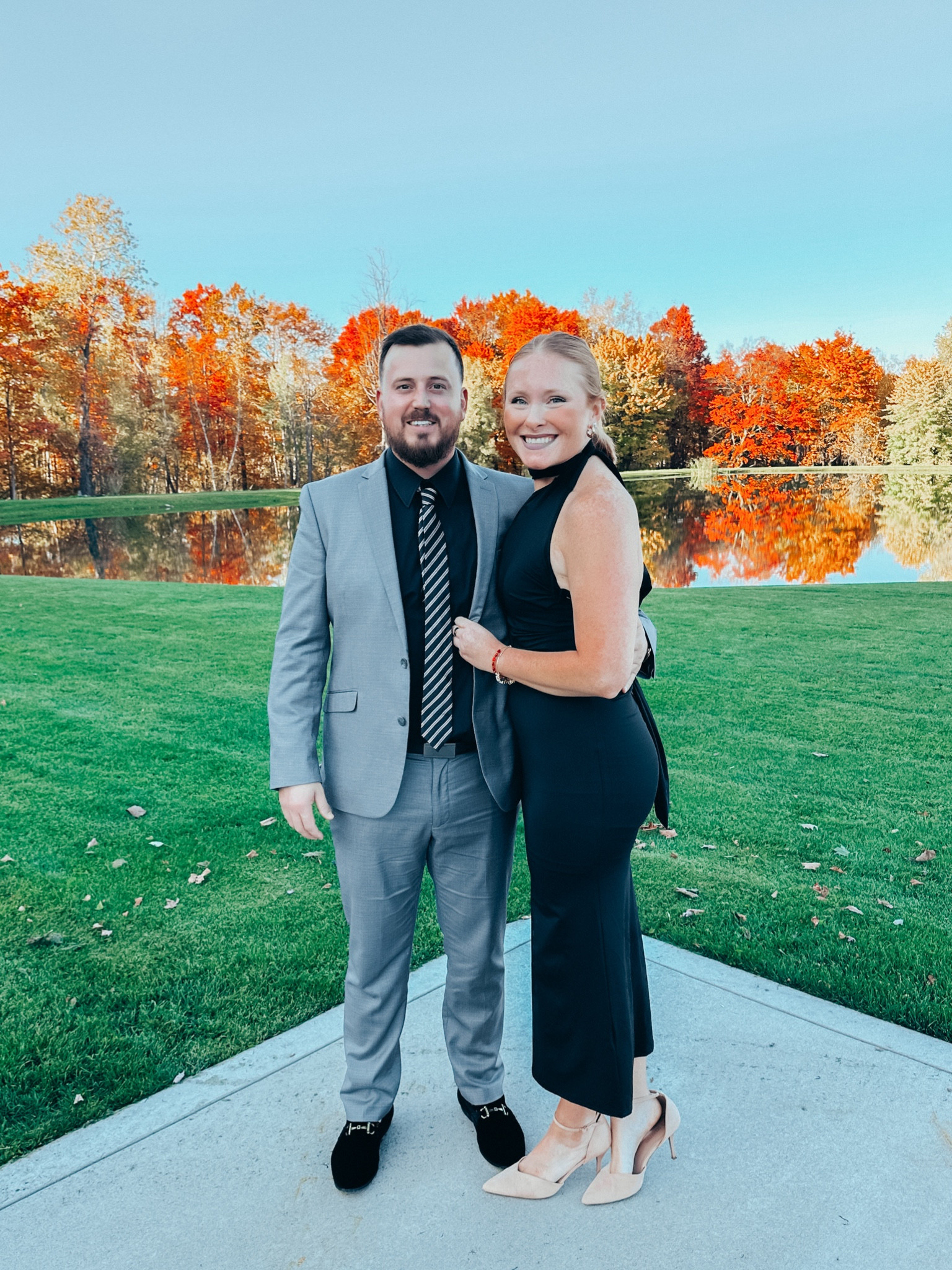 My dress! Wedding/ guest/ fall/ black/ tight/ maxi/ collar/ adorable/ hot/ sexy/ affordable/ SHEIN/ shoes/ pumps 

#LTKSeasonal #LTKGiftGuide #LTKWedding