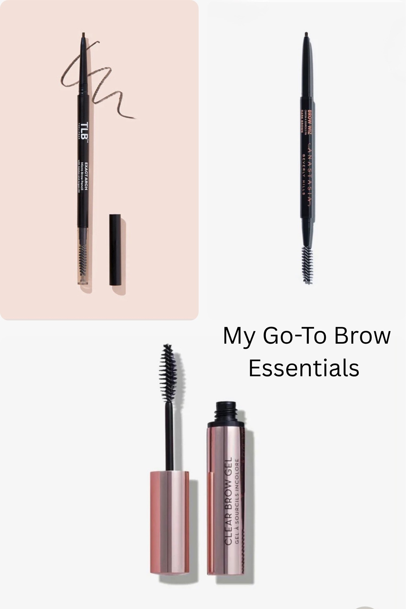 The items I love for flawless brows. 
The lip bar (deep brown)is going to give a thinner more structured brow while @anastasiabeverlyhills Brow wiz will give a fluffier natural brow. Color dark brown. I set either product with clear brow gel. You can add brow, freeze in the beginning to really hold the brow in place all day.

#LTKMothersDay #LTKselfcare #LTKBeauty