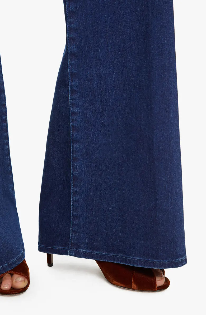 The Hustler Roller Heel High Waist Wide Leg Jeans | Nordstrom