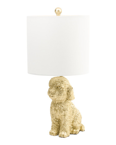 23in Doodle Dog Lamp | Metal | Marshalls