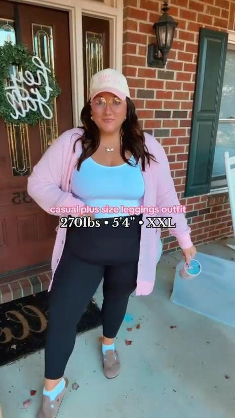 casual plus size leggings outfit idea 💓 #ootd #outfitideas #plussize #leggingsoutfit #casualoutfits

#LTKPlusSize #LTKStyleTip #LTKFindsUnder50