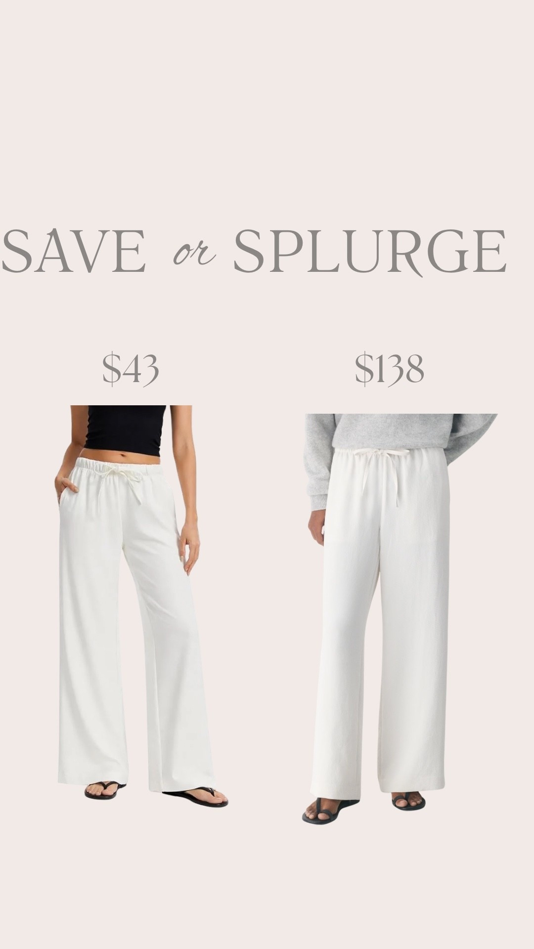 Save vs splurge 

#LTKTravel #LTKSeasonal #LTKSwim