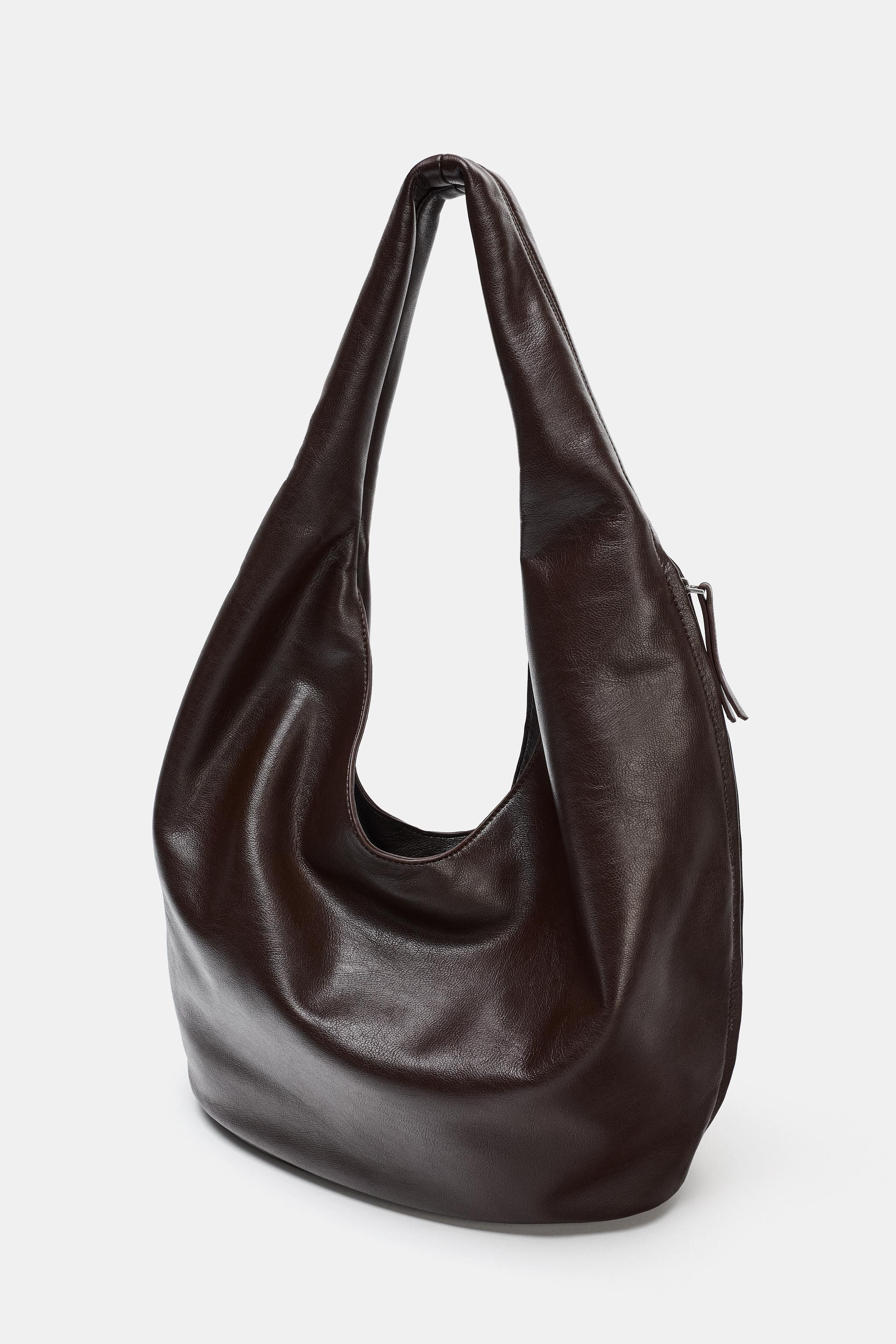 LARGE BUCKET BAG WITH SIDE ZIPPER | Zara US