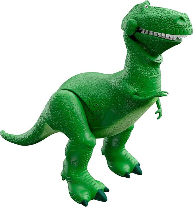 Mattel Disney and Pixar Toy Story Talking Dinosaur Action Figure with Movng Arms, Roarin’ Laugh... | Amazon (US)
