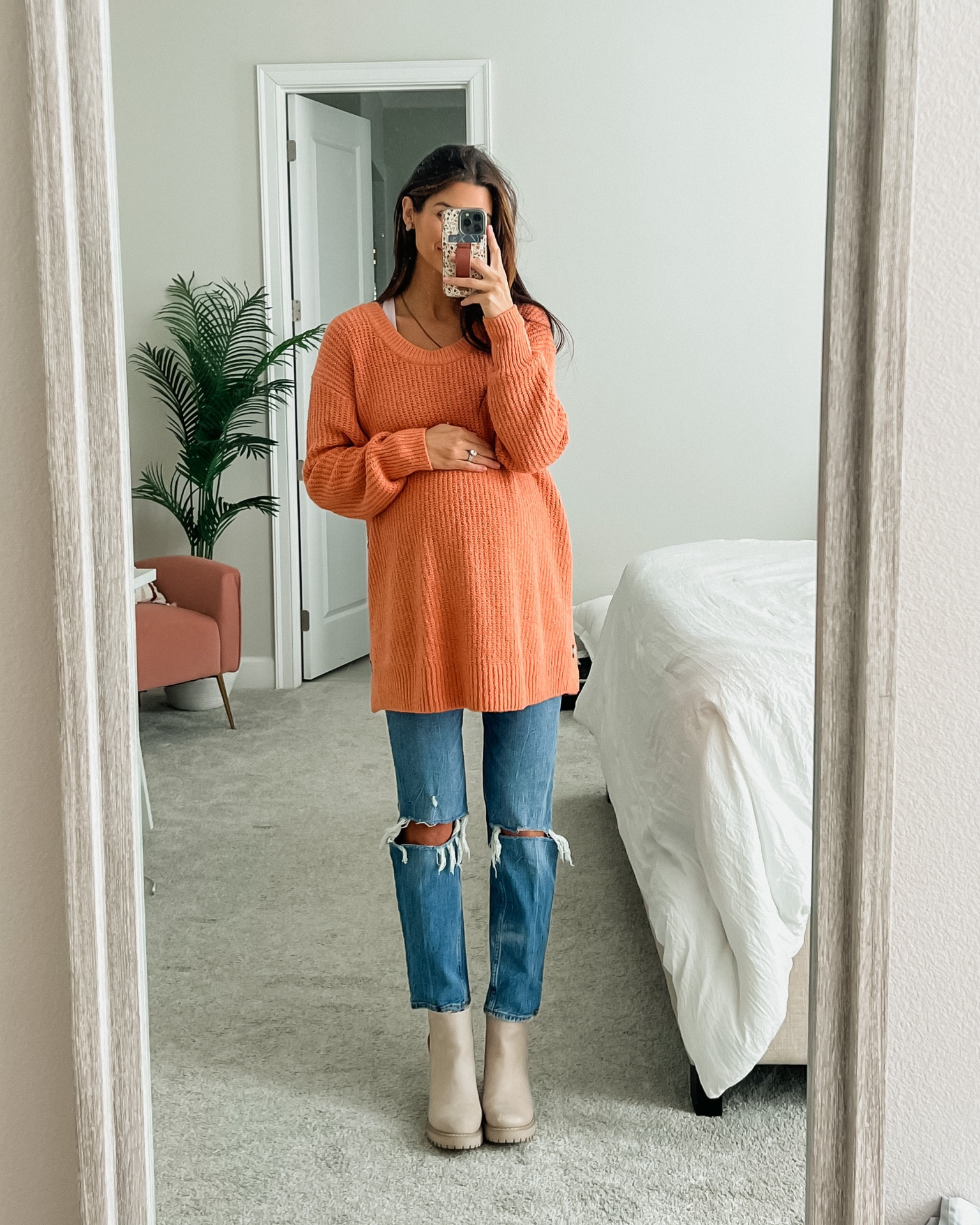 Another day another oversized maternity sweater 😉 pregnancy fashion maternity pregnant outfits pregnant fashion third trimester 

#LTKbaby #LTKSeasonal #LTKbump