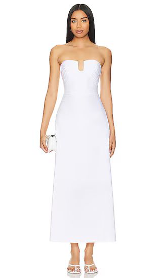 x REVOLVE Lora Maxi Dress | Orchid White Spring Dress White Summer Dress White Outfit Ideas | Revolve Clothing (Global)