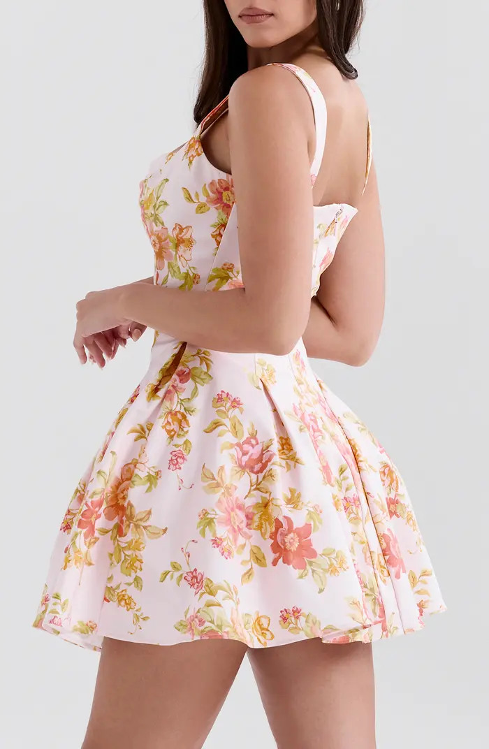 HOUSE OF CB Bunny Voluminous Skirt Minidress | Nordstrom | Nordstrom