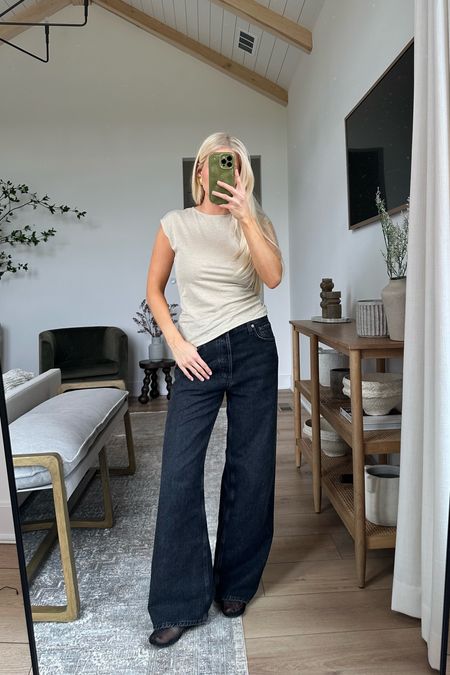 Mango Try-on! Use code: EXTRA30 for an additional 30% off your purchase. 

Wearing a size small in top, 25 in jeans (I went down one), shoes are tts! #kathleenpost #mango #getmylook

#LTKstyletip #LTKsalealert #LTKSeasonal
