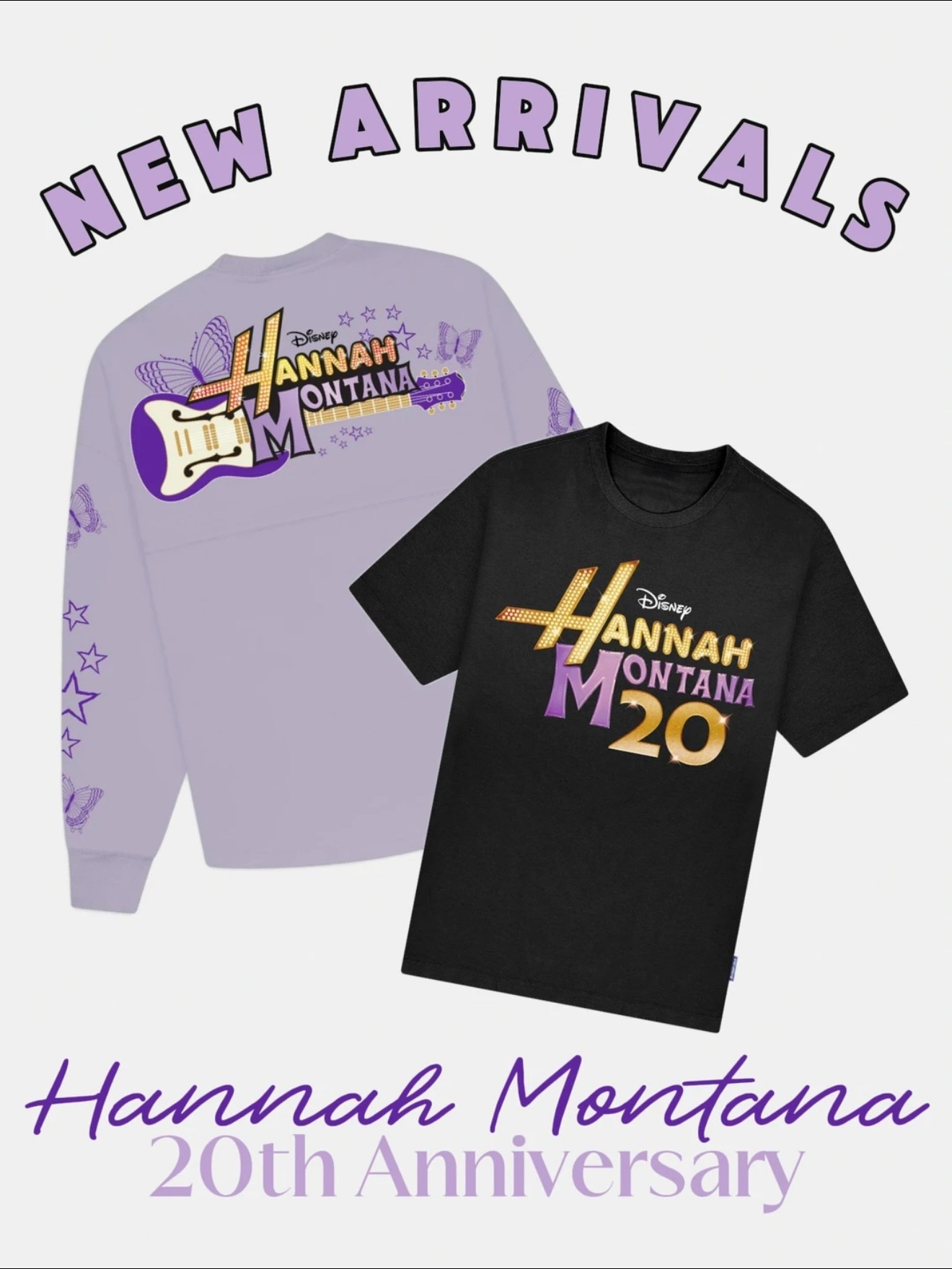 #HannahMontana #HannahMontana20 #20thAnniversary #DisneyChannel #Throwback #2000s #Y2K #Butterfly #BestOfBothWorlds #SpiritJersey #DisneyWorld #Purple #DisneyLand #DisneyFinds #DisneyAdult #Nostalgia #DisneyMerch 

#LTKootd #LTKvlog #LTKdayinmylife