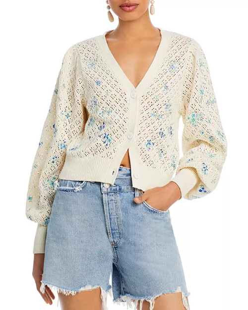 Pointelle Cardigan - Exclusive | Bloomingdale's (US)