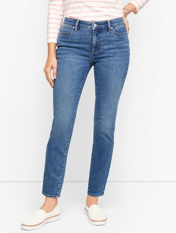 Slim Ankle Jeans - Siene Wash | Talbots