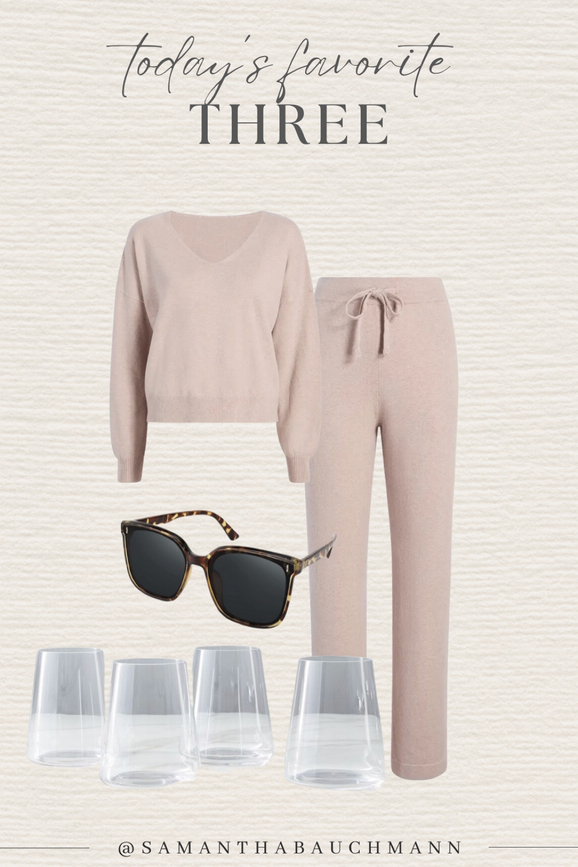 Todays favorite three!! Nuuds, wine glasses and my sunglasses 

#LTKfindsunder50 #LTKstyletip #LTKhome