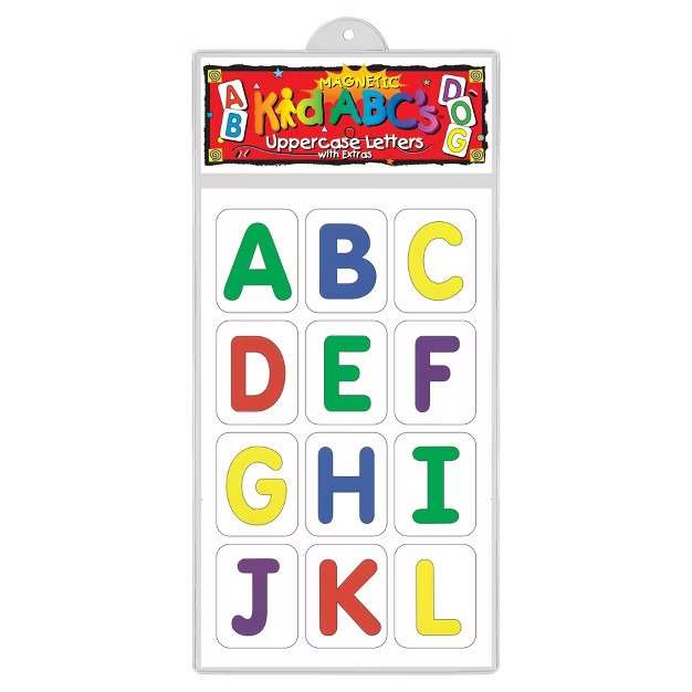 Barker Creek KidABC's Magnets - Uppercase Letters | Target