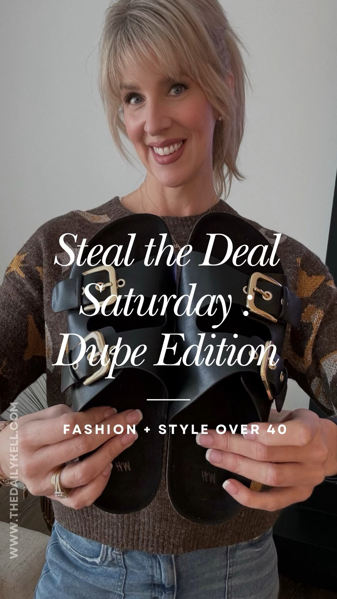 This Steal the Deal Saturday is SO good!  These #dupe sandals are only $26 compared to $170 for the designer ones 🙌

Runs true to size.  

#LTKfindsunder50 #LTKVideo #LTKshoecrush