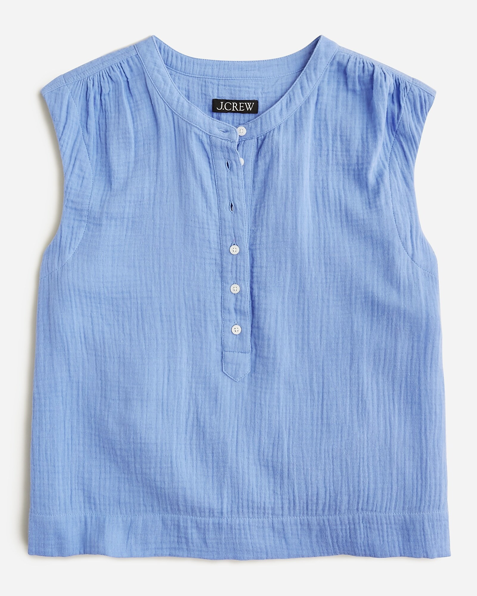 Cora top in soft gauze | J. Crew US