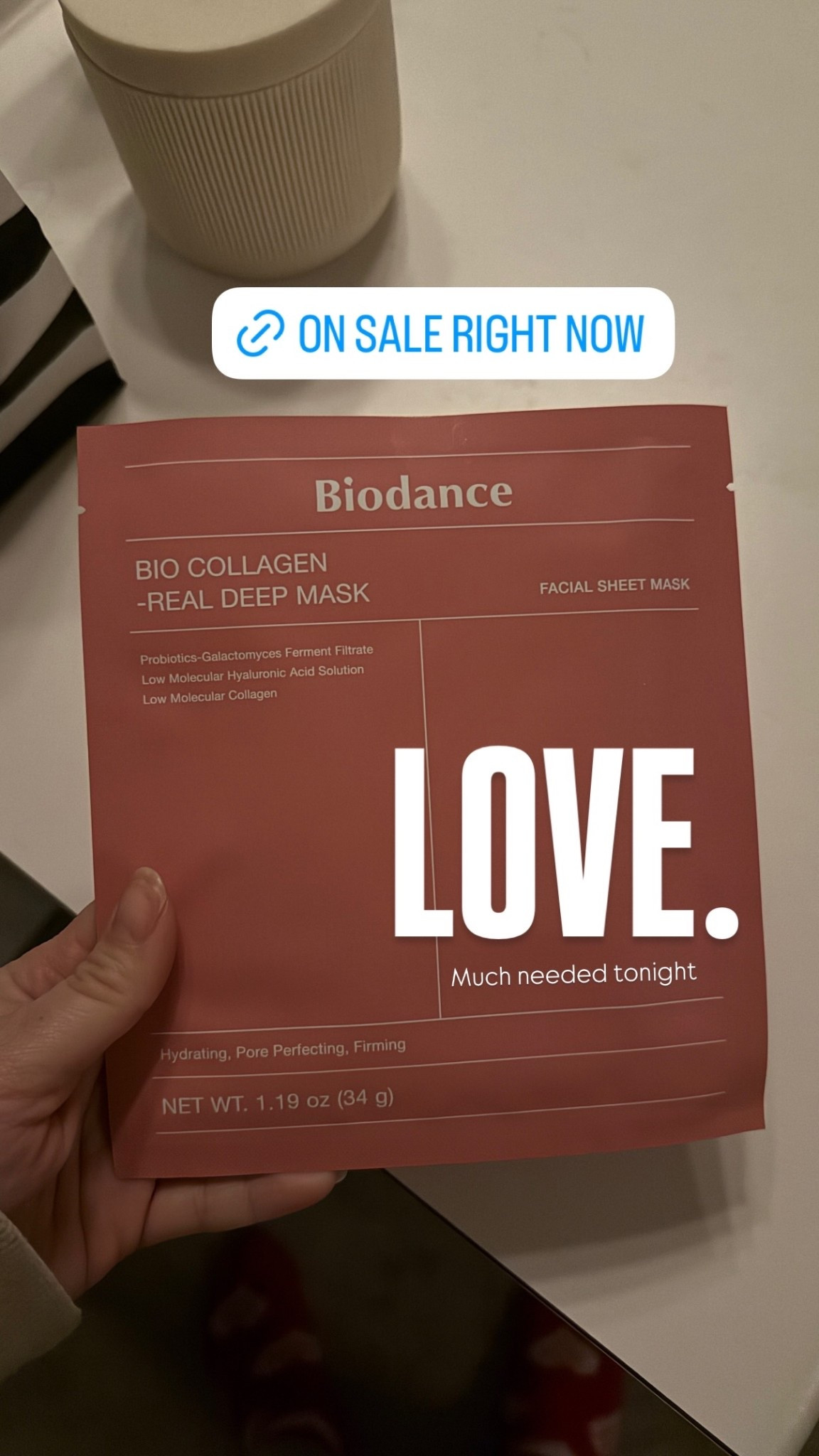 Collagen mask everyone needs! You’ll wake up with glass skin  

LOVE. Much needed tonight

#LTKValentine #LTKselfcare #LTKBeauty