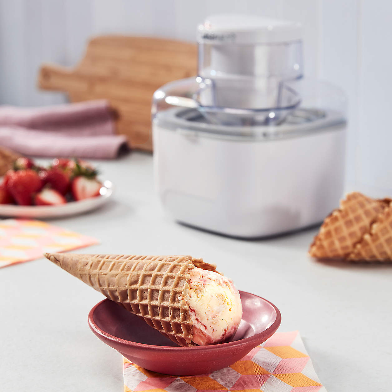 Cuisinart 1-Pint Ice Cream Maker + Reviews | Crate & Barrel | Crate & Barrel