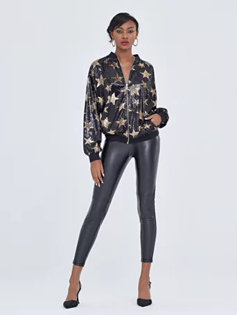 Gabrielle Union Faux-Leather Legging Size X-Large Polyester/Leather NY & Co | New York & Company