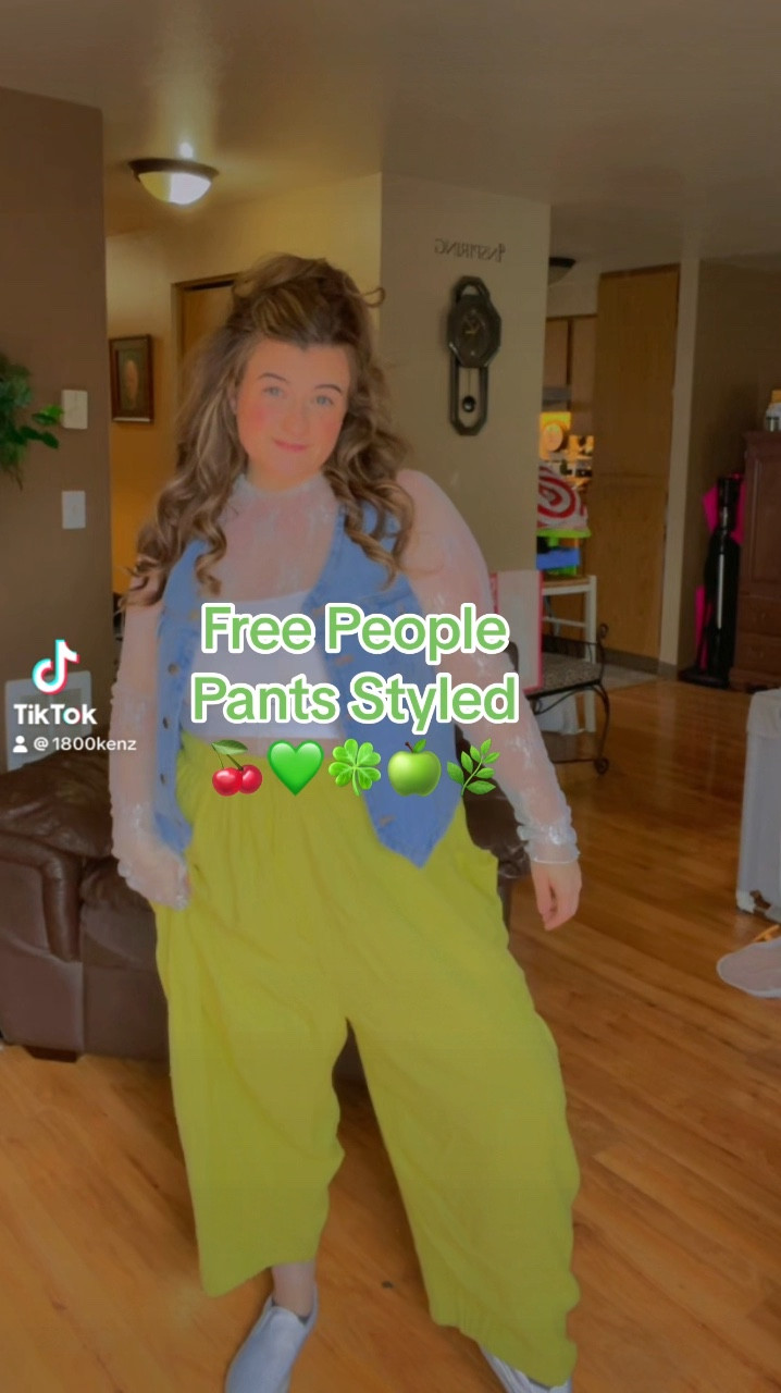 Free people Quinn pants and everything else is linked here 💚💚🍒🍀 new favorite color 


#LTKMidsize #LTKStyleTip #LTKBeauty