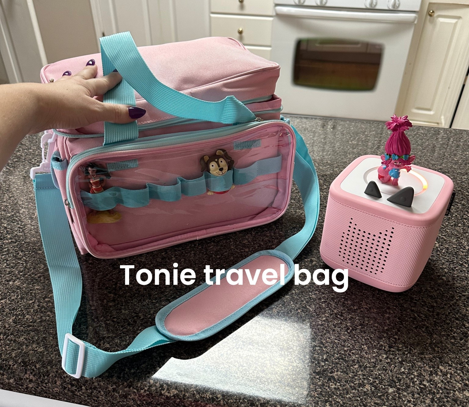 Winslow is so obsessed with her tonie that it goes everywhere with us! & this travel bag makes it so effortless to do so 🙌🏼

#LTKmomlife #LTKKids #LTKTravel