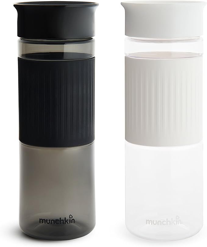 Munchkin Miracle 360 Cup Parent Pack, 24 Ounce Tritan Spill Proof Water Bottles, Black and White,... | Amazon (CA)