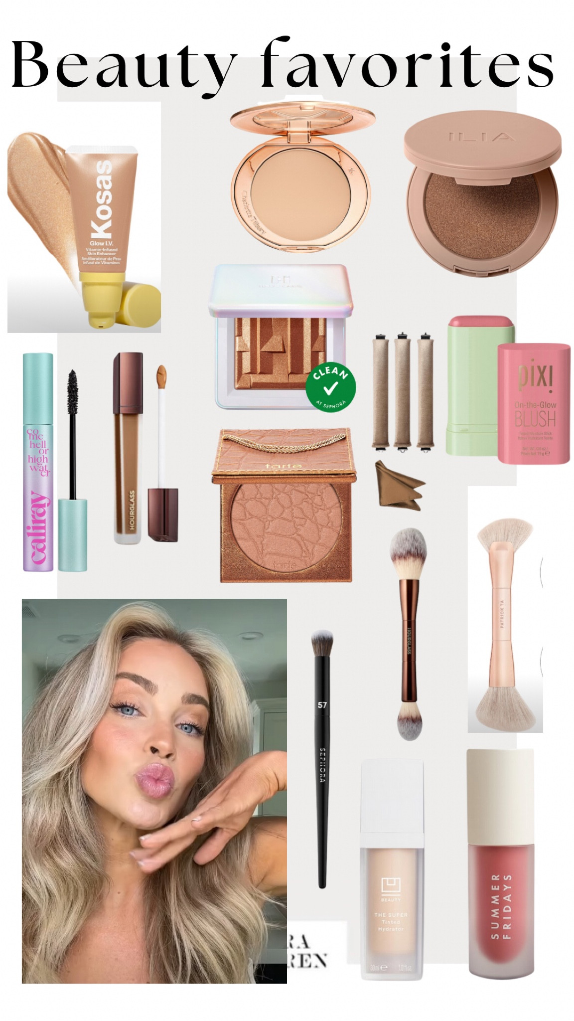 Using a ton of new products here I’m in love with!! All color details below…

Tinted moisturizer shade 4
Illuminator shade boost 
Concealer shade sepia 
Blush shade fleur 
Gloss soft mauve 
Bronzer shade Ray

#LTKBeauty