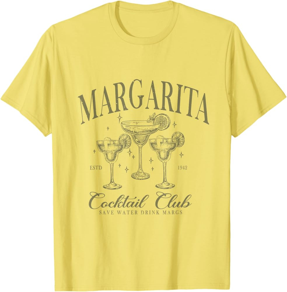 Margarita Cocktail Club T-Shirt | Amazon (US)