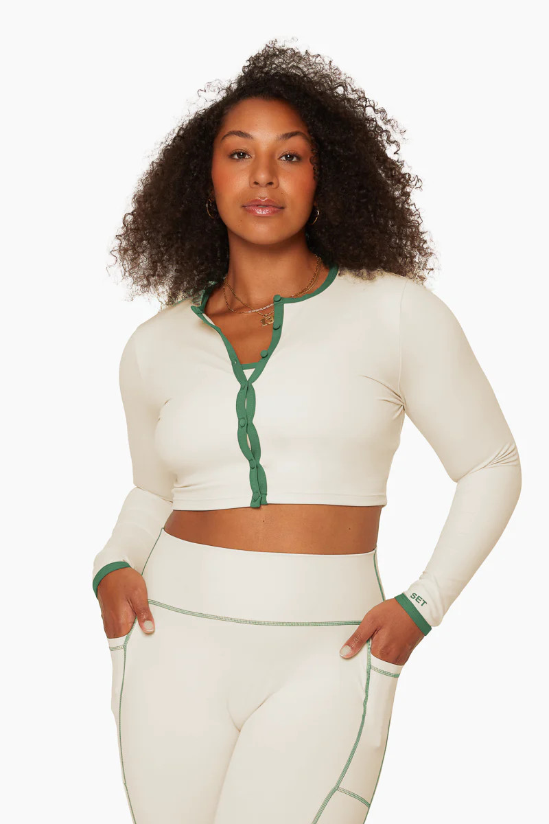 SPORTBODY® COUNTRY CLUB CARDIGAN 
                            volley | SET Active